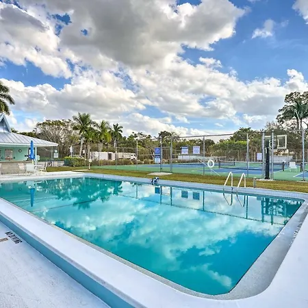 Pool Access & Beach Gear! Canalfront Naples Home-2