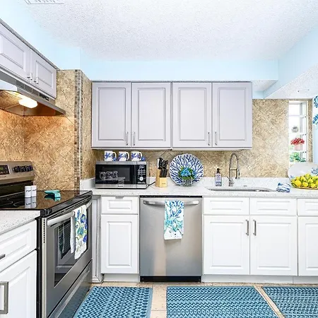 Fantastic Beach Getaway With Private Heated Pool!-3