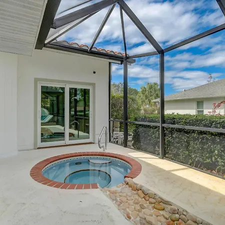 Pool And Spa Home In Kings Lake Of Naples Florida-3